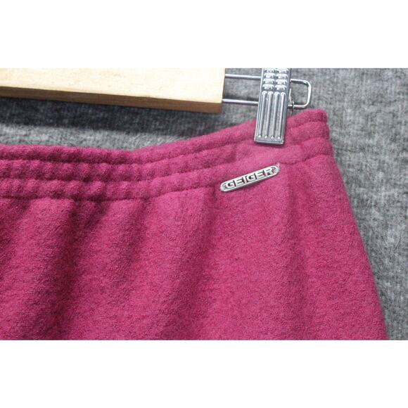Geiger Collection Vintage Pure Wool Blazer Skirt Set Pink Size 38 US 6 - Picture 8 of 12